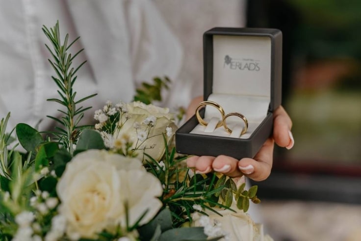 Joyería de oro 14k para bodas