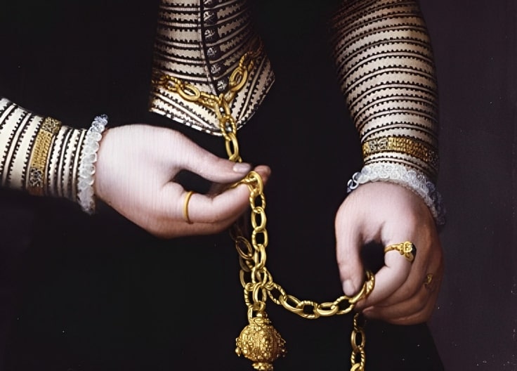 Cadenas de oro edad media