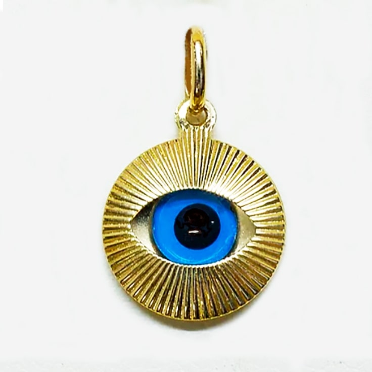 Dije ojo turco de oro
